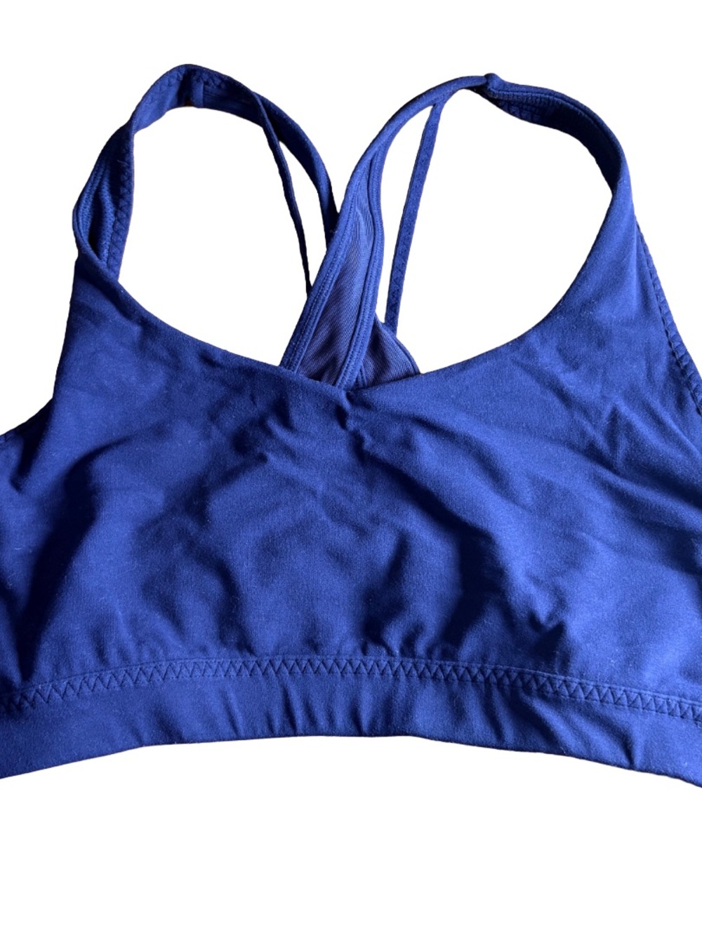 Athleta Royal Blue Strappy Sports Bralette